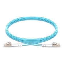 Патч-корд оптический дуплексный, LC/PC-LC/PC, OM4, LSZH, 5м LANMASTER LAN-2LC-2LC/OM4-5.0