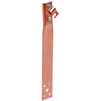 Держатель проводника круглого 6-10мм винтовой прямой h=80мм медь IEK (ZDP86-50-1-16-80)