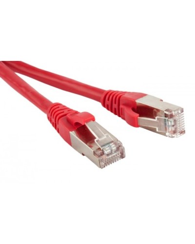 Патч-корд F/UTP Hyperline PC-LPM-STP-RJ45-RJ45-C6-10M-LSZH-RD в Йошкар-Оле Патчкорды (медные) Pintop.ru