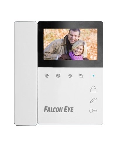 Монитор цветного видеодомофона с трубкой на магните Falcon Eye Lira в Йошкар-Оле Вызывные видеопанели малоабонентные Pintop.ru