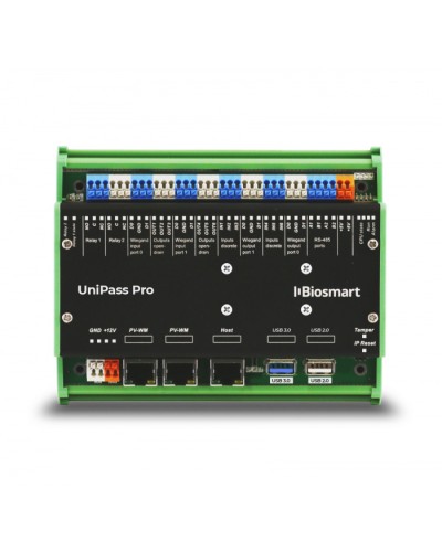 Контроллер управления доступом в бесконтактных СКУД и системах учета рабочего времени по венам ладони и RFID-картамBioSmart UniPass Pro в Йошкар-Оле Контроллеры Pintop.ru