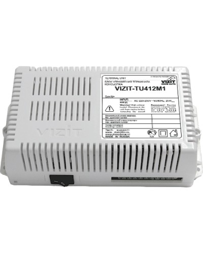 Блок управления терминала консьержа Vizit-TU412M1 в Йошкар-Оле Блоки управления многоабонентные Pintop.ru