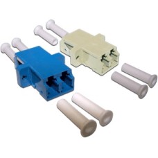 Адаптер оптический LC, MM, корпус SC, дуплексный LANMASTER LAN-2LC/S-AM-MM