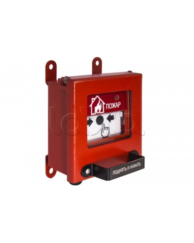 Извещатель пожарный ручной взрывозащищенный Спектрон-513-Exi-М-ИПР-В в Йошкар-Оле Пожарные извещатели (Ex) Pintop.ru