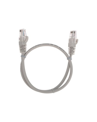 Патч-корд U/UTP, CAT 5e, RJ45-RJ45, 26AWG, LSZH, серый, 0,5м REXANT 02-0100-05 в Йошкар-Оле Патчкорды (медные) Pintop.ru