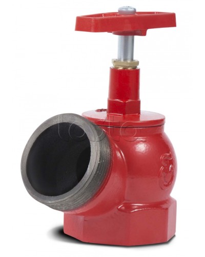 Угловой клапан пожарного крана ПОЖТЕХНИКА Клапан чугунный угловой пожарный ПК50 (вн/нар) в Йошкар-Оле Обратные клапаны Pintop.ru