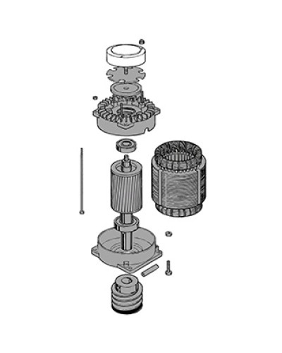 Электродвигатель C-BYT Came 119RIC042 в Йошкар-Оле Запчасти для шлагбаумов и автоматики Pintop.ru