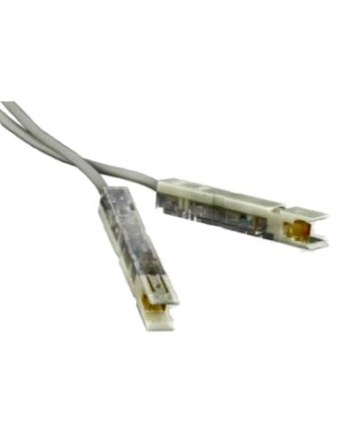 Патч-корд 110 тип - 110 тип, 1 пара, 1.5 м, серый LANMASTER LAN-P1-P1-1.5m в Йошкар-Оле Патч-корды и пигтейлы Pintop.ru