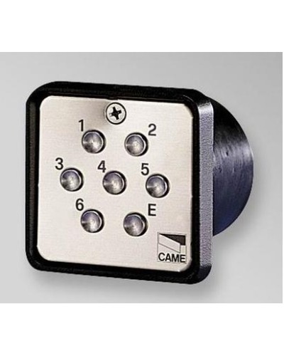 Клавиатура кодонаборная 7-кнопочная, встраиваемая Came 001S6000 в Йошкар-Оле Запчасти для шлагбаумов и автоматики Pintop.ru