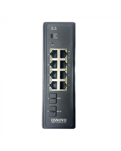 OSNOVO SW-80802-IM(port 90W,360W) Промышленный Web-управляемый PoE коммутатор в Йошкар-Оле Коммутаторы Pintop.ru