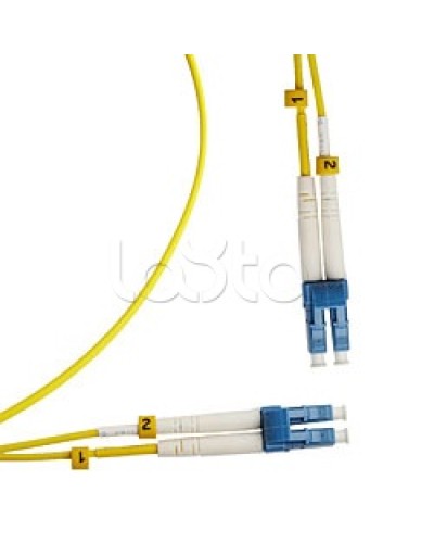 Шнур оптический SM 9/125 duplex LC/LC (15 м) Cabeus FOP(D)-9-LC-LC-15M в Йошкар-Оле Патч-корды оптические Pintop.ru
