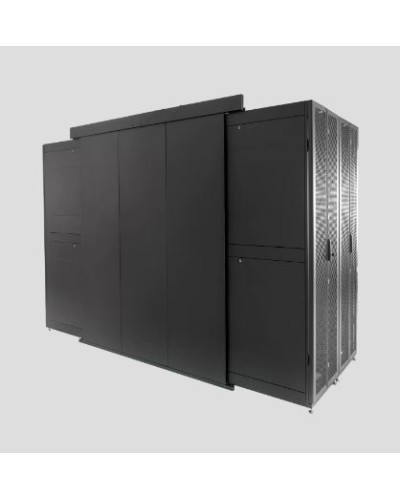 Панель задняя двухрядного коридора сплошная 42U для шкафов серии ШТК-СП-42.×.× ЦМО ЦОД-СП-Ф2-42-9005 в Йошкар-Оле Аксессуары для стоек и шкафов Pintop.ru