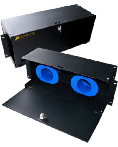 Органайзер для оптического кабеля 19, 4U LANMASTER LAN-ORG/FO-4U в Йошкар-Оле Кабельные органайзеры Pintop.ru