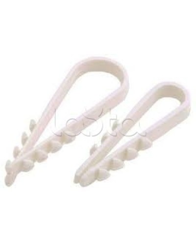 Дюбель-хомут 5-10 белый (100шт/уп) PROCONNECT 07-4501-2 в Йошкар-Оле Стяжки-хомуты Pintop.ru