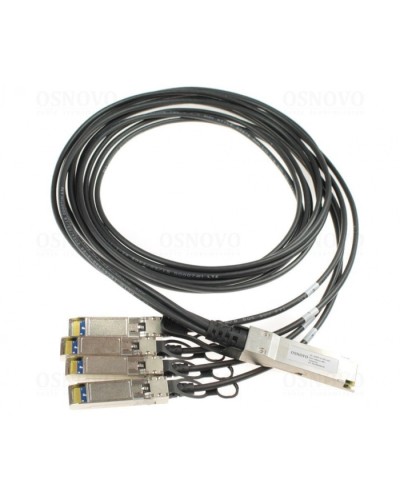 Объединительный DAC кабель OSNOVO OC-QSFP-4x10G-2M в Йошкар-Оле Модули SFP/XFP/GBIC Pintop.ru