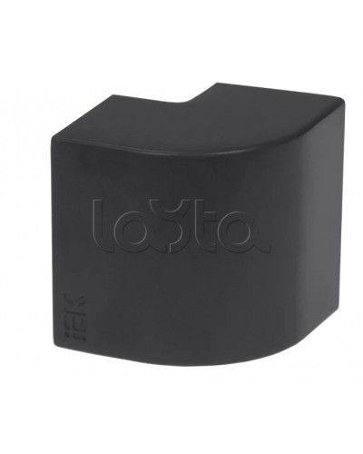ELECOR Угол внешний КМН 60х40 черный (4шт/компл) IEK (EL-KK10D-N-060-040-K02) в Йошкар-Оле Аксессуары для кабель-канала Pintop.ru