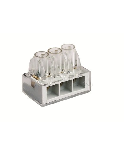 Колодка клеммная соединительная 3х6 мм. DKC B163 в Йошкар-Оле Клеммные колодки Pintop.ru