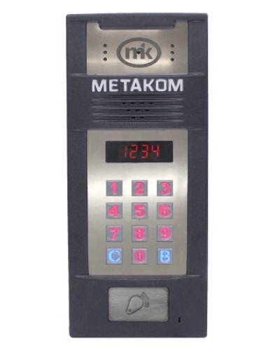 Многоабонентый антивандальный блок вызова со встроенной видеокамерой Метаком MК2018-RFiV в Йошкар-Оле Блоки вызова многоабонентные Pintop.ru