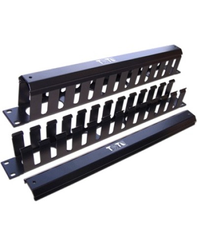 Органайзер кабельный 19 1U c крышкой TWT TWT-ORG/CV-1U в Йошкар-Оле Кабельные органайзеры Pintop.ru