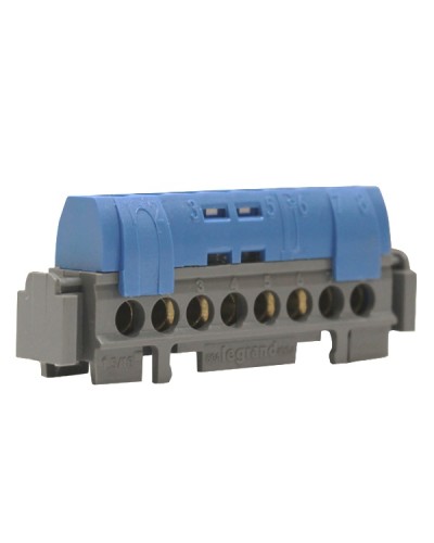 Клеммная колодка IP 2X нейтраль синяя Legrand 004842 в Йошкар-Оле Клеммные колодки Pintop.ru