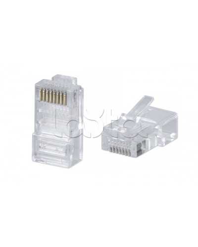 Коннектор RJ-45 Cabeus (8P8C-C6-FC) в Йошкар-Оле Коннекторы и разъемы Pintop.ru