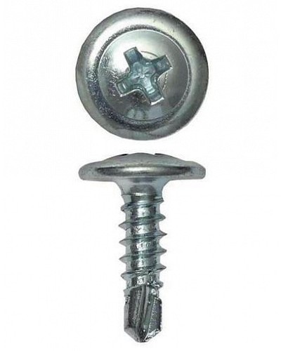 Саморез с пресс-шайбой 4.2x25 острый DKC CM275025 в Йошкар-Оле Крепеж Pintop.ru