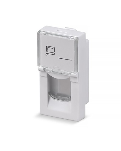 Вставка 45x22,5 (Mosaic) для 1 модуля формата Keystone Jack Cabeus (FP-L-22,5-1M) в Йошкар-Оле Модули Keystone Pintop.ru