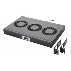 Панель вентиляционная с 3 вентиляторами, с контроллером Eurolan 60A-91-10-30BL