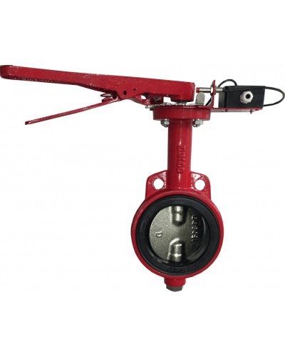 Затвор дисковый с электроприводом Спецавтоматика Зт 150/1,6(Р)-Ф.УЗ.1-АМК-150 с устройством контроля положения в Йошкар-Оле Устройства пуска водяного пожаротушения Pintop.ru