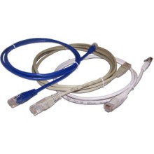 Патч-корд RJ45 TWT UTP кат.5e, с заливными колпачками, 0.3 м, черный TWT TWT-45-45-0.3-BK