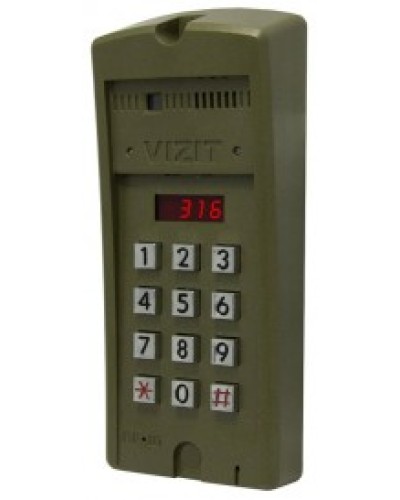 Блок вызова для совместной работы с БУД-302 Vizit БВД-316R в Йошкар-Оле Блоки вызова многоабонентные Pintop.ru