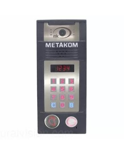 Многоабонентый антивандальный блок вызова со встроенной гибридной видеокамерой Метаком MК2018-TMRFVH в Йошкар-Оле Блоки вызова многоабонентные Pintop.ru