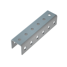 Соединитель усиленного швеллера 50х50х4,0 мм INOX304 КМ-Профиль (SLPU50-50 INOX304)