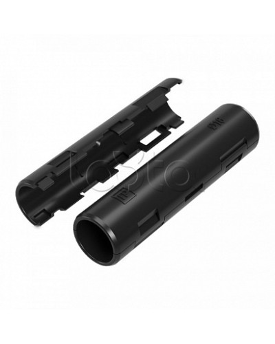 Муфта разборная d16 мм атмосферостойкая черная (100шт/1200шт уп/кор) Промрукав (PR13.0413) в Йошкар-Оле Повороты, муфты, тройники Pintop.ru