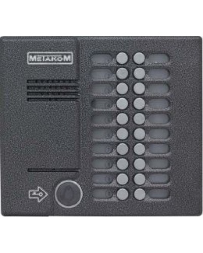 Блок вызова домофона антивандальный Метаком MK20.2-RFEVN в Йошкар-Оле Блоки вызова многоабонентные Pintop.ru