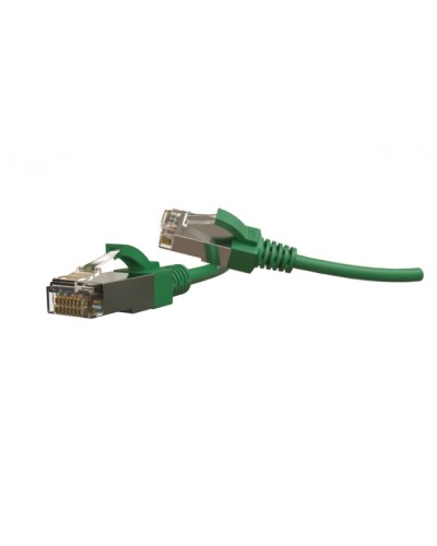 Патч-корд S/FTP Hyperline (PC-LPT-SFTP-RJ45-RJ45-C6-5M-LSZH-GN) в Йошкар-Оле Патчкорды (медные) Pintop.ru
