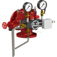 Узел управления дренчерный с комбинированным приводом Спецавтоматика УУ-Д100/1,6 (Э24, Г0,07)-ВФ.О4