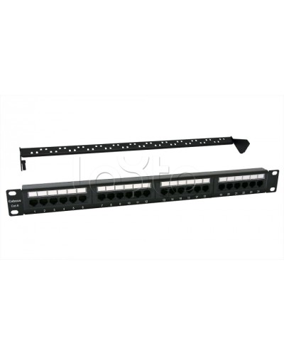 Патч-панель 19, 1U, 24xRJ45 Cabeus PL-24-Cat.6-Dual IDC в Йошкар-Оле Патч панель Pintop.ru