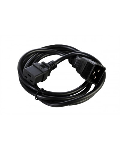 Шнур питания с заземлением IEC 60320 C19/IEC 60320 C20, 16А/250В (3x1,5), длина 1,8 м Rem R-16-Cord-C19-C20-1.8 в Йошкар-Оле Блоки розеток Pintop.ru