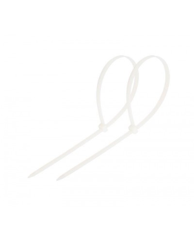 Стяжка нейлоновая неоткрывающаяся, безгалогенная (halogen free) 200x3.6мм, белая (100 шт) в Йошкар-Оле Стяжки-хомуты Pintop.ru