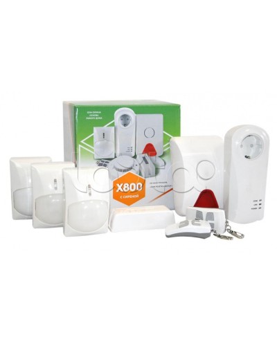 Комплект охранной GSM сигнализации Сибирский Арсенал Комплект GSM-сигнализации X-800 в Йошкар-Оле GSM мониторинг Сибирский арсенал Pintop.ru