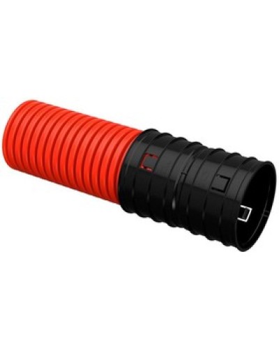 ELASTA Труба гофр. двустенная жесткая ПНД d=200мм (6м) IEK (EA-TG13-2-1-2-200-006-K04) в Йошкар-Оле Труба гофрированная Pintop.ru