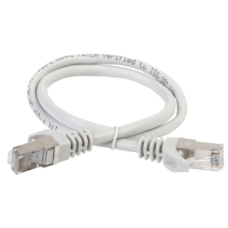 ITK Коммутационный шнур (патч-корд), кат.5Е FTP, LSZH, 0,5м, серый (PC01-C5EFL-05M)