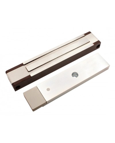 Электромагнитный замок с датчиком состояния двери ALeko ALM-400P (24В коричневый) в Йошкар-Оле Электромагнитные замки Pintop.ru