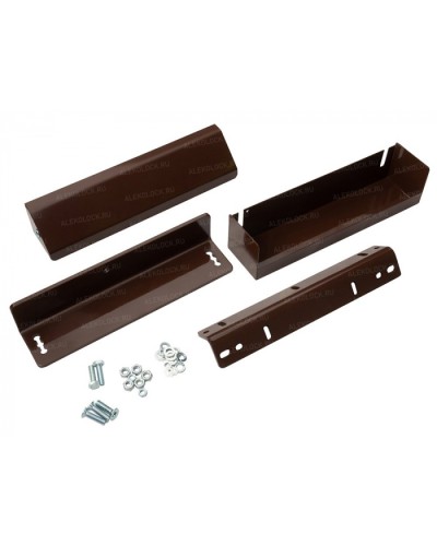 Комплект монтажный для замков ALM-300P и ALM-400P ALeko МК 300-400-IN (коричневый) в Йошкар-Оле Дополнительное оборудование для СКУД Pintop.ru