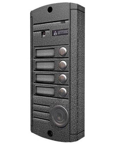 Видеопанель вызывная накладная цветная на 4 абонента Activision AVP-454 (PAL, антик) в Йошкар-Оле Вызывные видеопанели малоабонентные Pintop.ru