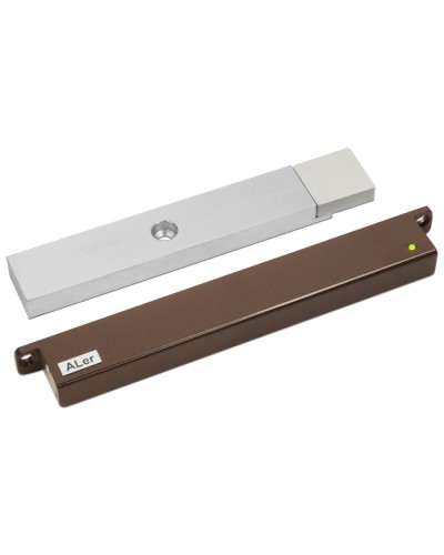 Замок электромагнитный Aler AL-200 PRemium (24 В, коричневый) в Йошкар-Оле Электромагнитные замки Pintop.ru