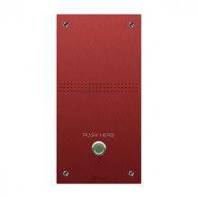Аудио-панель вызывная BAS-IP AV-04AFD RED