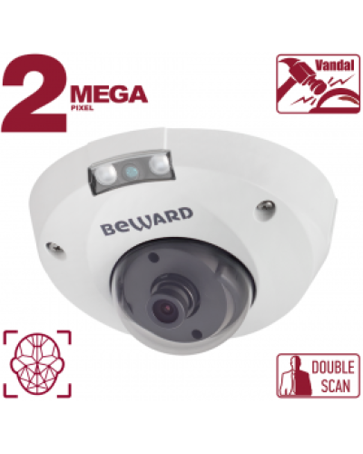 IP-камера видеонаблюдения антивандальная уличная купольная Beward B2530DMR в Йошкар-Оле IP-камеры Pintop.ru