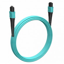 Кабельная сборка MPO(F) -MPO(M)-8 волокон 50/125 OM3, 5 m Cabeus (FOP-50-OM3-8-MPO(F)-8-MPO(M)-B-5m)